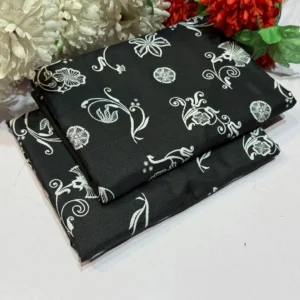 Black Polo Cotton Suit